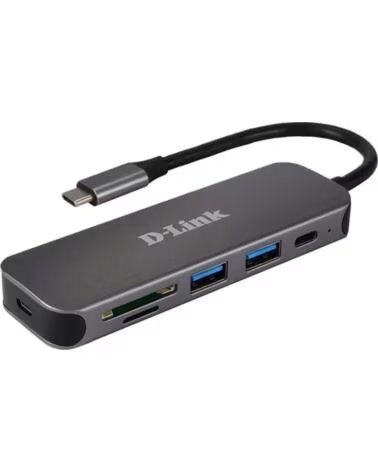 DLINK Hub d - link usb tipo c 6 en 1