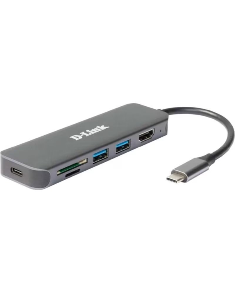 DLINK Docking d - link usb tipo c 6 en 1