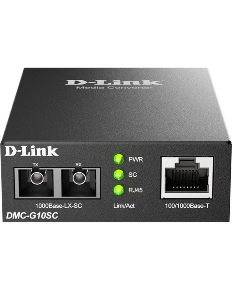 DLINK Convertidor de medios monomodo d - link dmc - g10sc