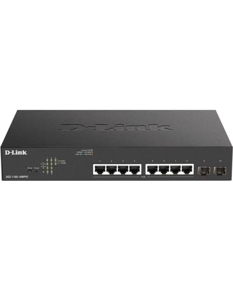 DLINK Switch d - link dgs - 1100 - 10mpv2 - e 10 puertos