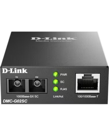 DLINK Convertidor de medios multimodo d - link dmc - g02sc