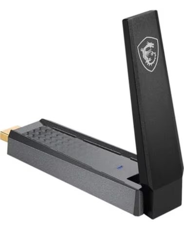 MSI Adaptador wifi6 usb guax18 ax1800