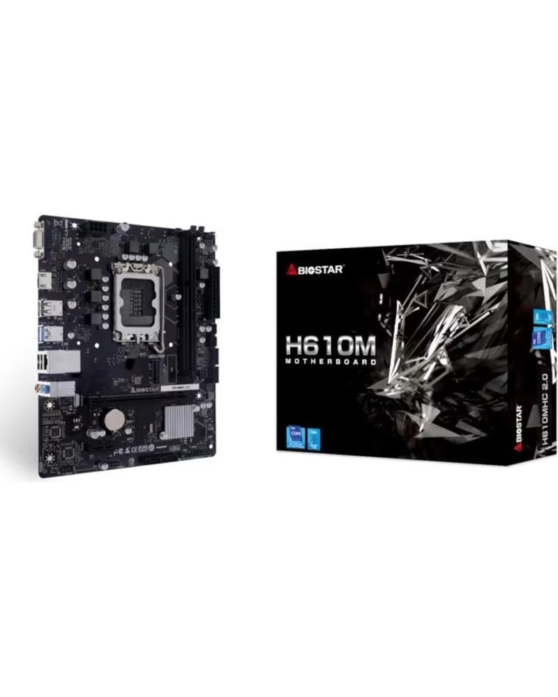 BIOSTAR Placa base h610mhc 2 0 lga1700 ddr4 matx