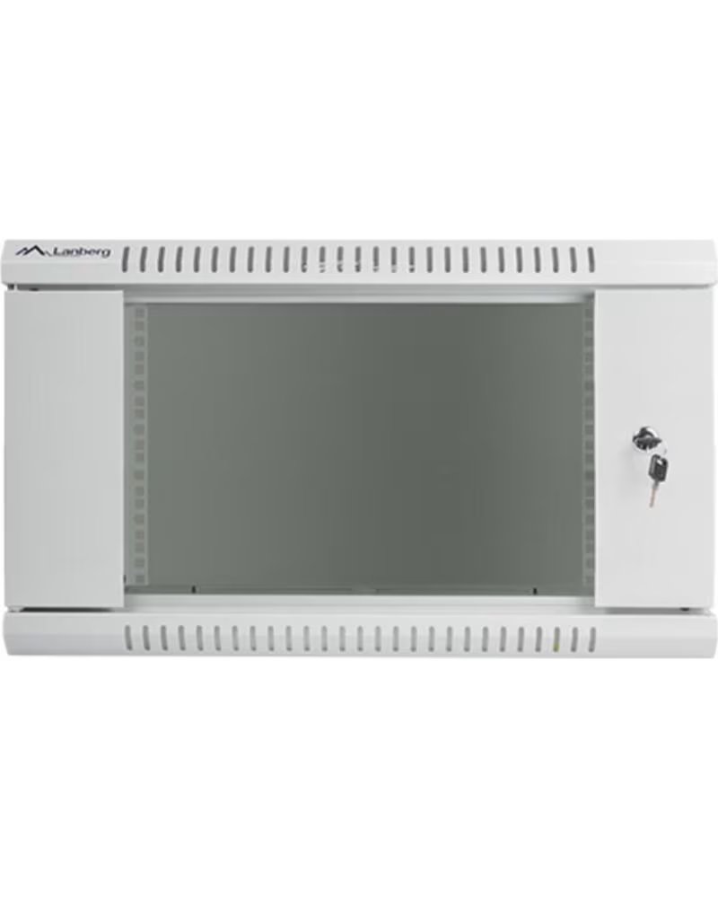LANBERG Armario 19 pulgadas 6u - 600x450 gris