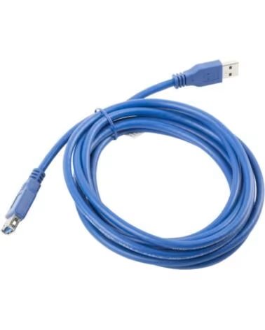 LANBERG Cable alargador usb 3 0 macho - hembra - 3m azul