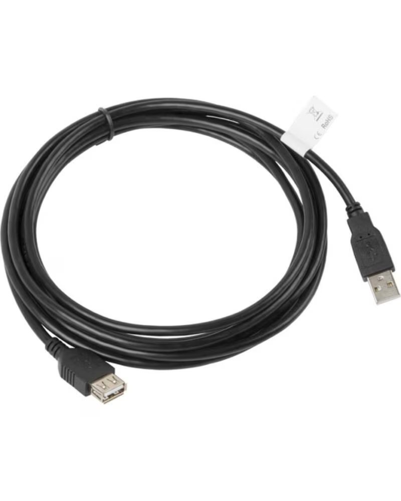 LANBERG Cable alargador usb 2 0 macho - hembra - 3m - negro