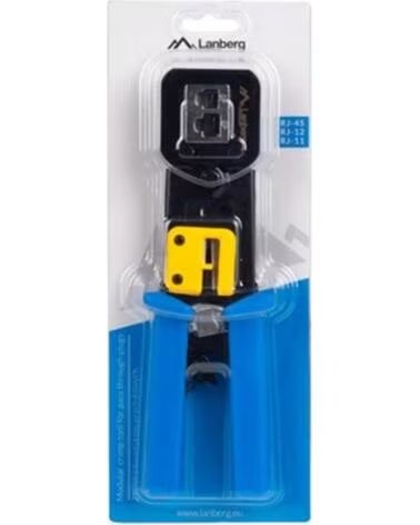 LANBERG Crimpadora pass through rj45 - rj11 - rj12