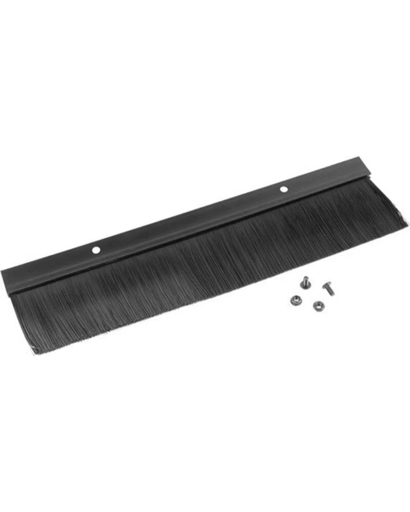 LANBERG Panel cepillo para entrada cable rack 19 pulgadas negro