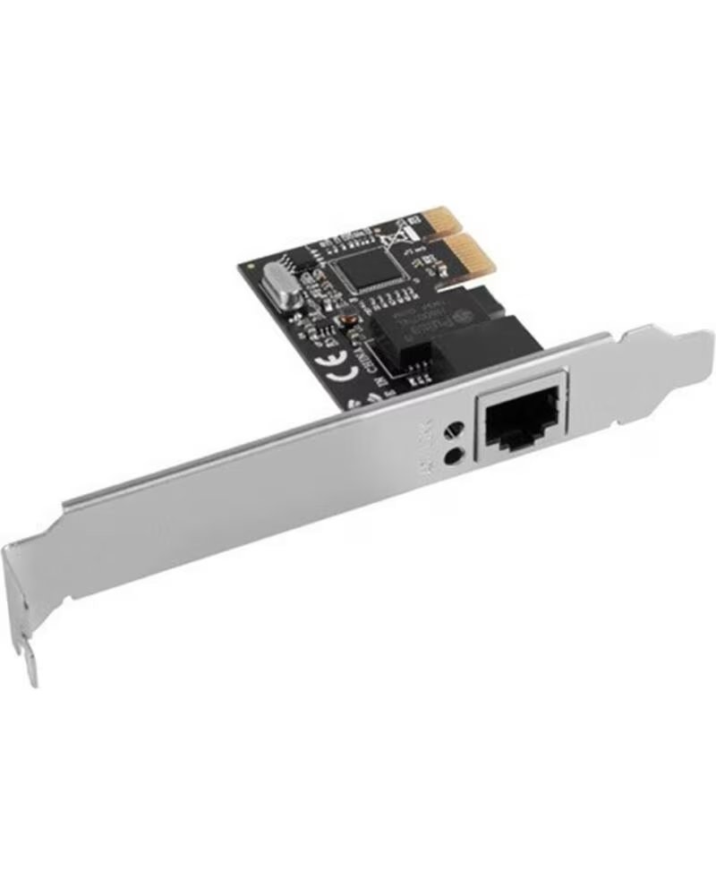 LANBERG Tarjeta red ethernet rj45 pci - e 1 puerto gigabit lp