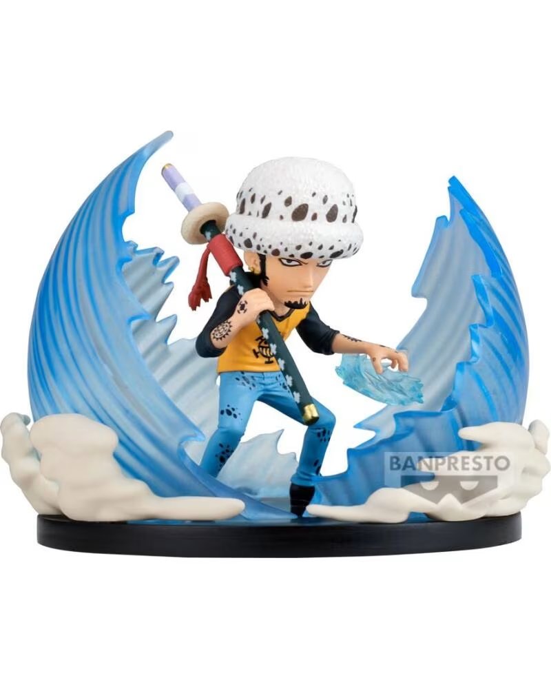 BANPRESTO Figura one piece world collectable special the worst generation trafalgar law