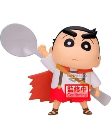BANPRESTO Figura crayon shinchan the movie super hot the spicy kasukabe dancers kasukabe boueitai vol 1 ver a 11cm