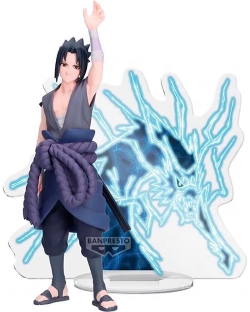 BANPRESTO Figura naruto shippuden panel spectacle lightning from heaven sasuke uchiha 13cm
