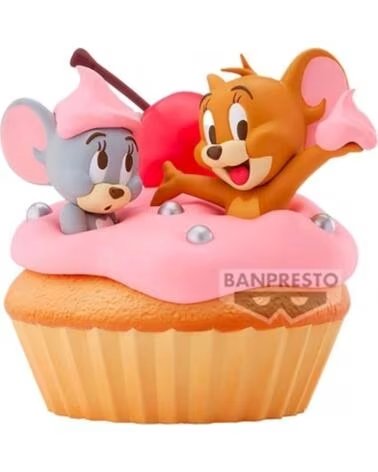 BANPRESTO Figura tom and jerry big soft vinyl figure sweet cupcake 11cm