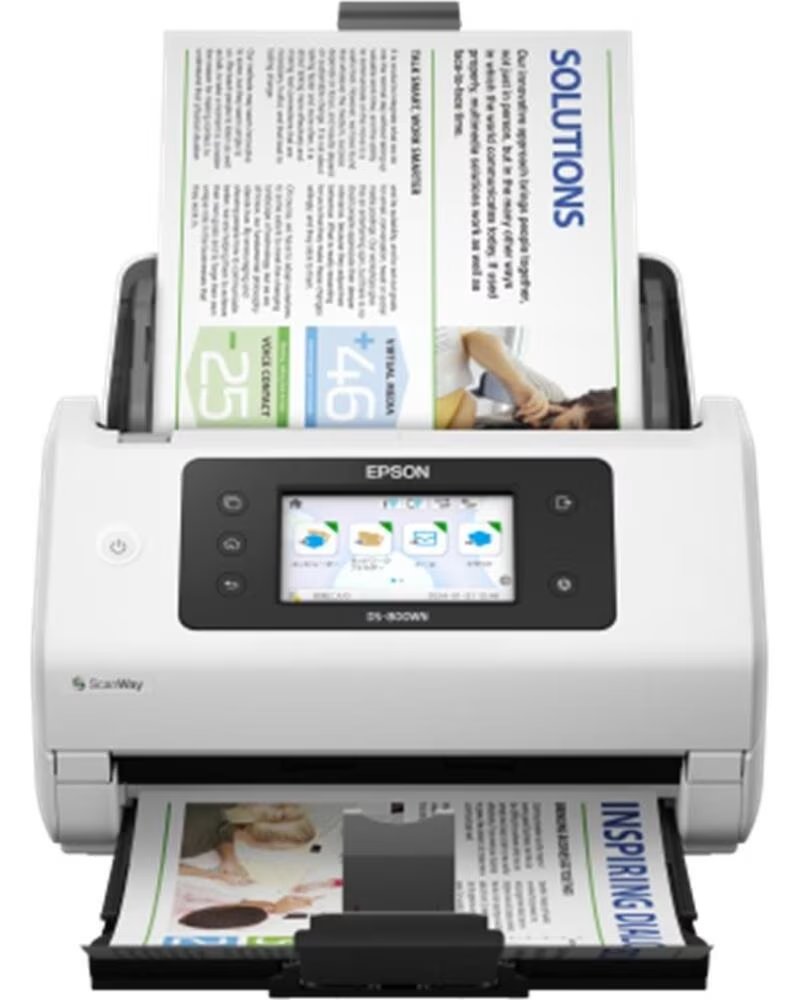 EPSON Escaner documental worforce ds - 800wn a4 - 50ppm - usb - red - wifi