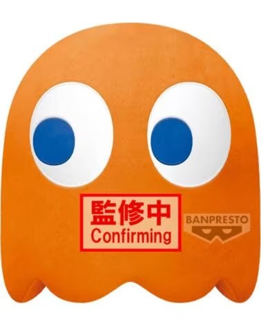 BANPRESTO Peluche pac - man super big plush clyde