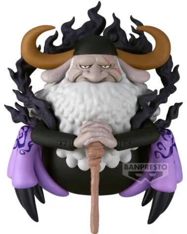 BANPRESTO Figura one piece mega world collectable st jaygarcia saturn