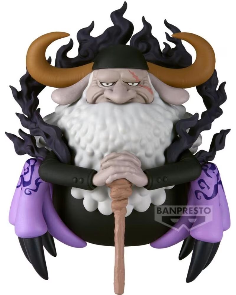 BANPRESTO Figura one piece mega world collectable st jaygarcia saturn