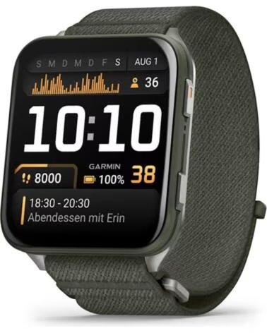 GAMIN Smartwatch garmin venu x1 amoled 2 pulgadas - gps multisatelite - titanio - 32gb - 8 dias de bateria