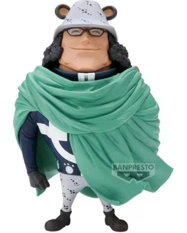 BANPRESTO Figura one piece mega world collectable figure bartholomew kuma