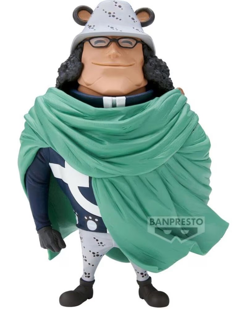 BANPRESTO Figura one piece mega world collectable figure bartholomew kuma