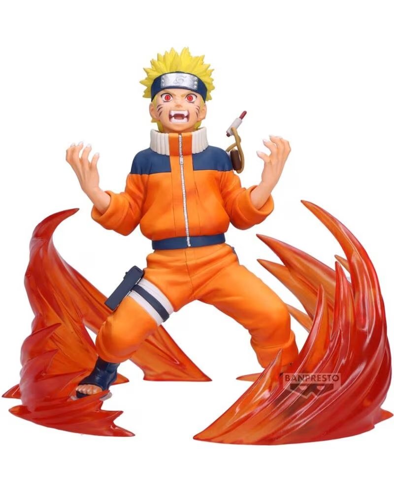 BANPRESTO Figura naruto 72 series 2627 vibration stars - naruto uzumaki sasuke uchiha - a naruto uzumaki 15cm