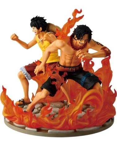ICHIBANSHO Figura one piece ace luffy dramatic memories 15cm