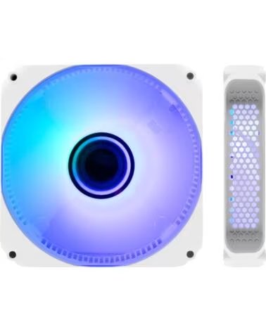 COOLBOX Ventilador caja infinity argb 120 mm blanco