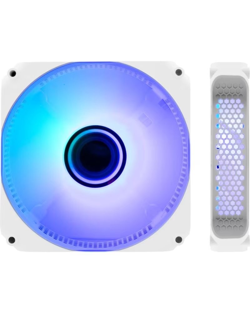 COOLBOX Ventilador caja infinity argb 120 mm blanco