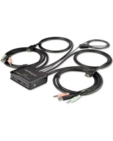 STARTECHCOM Conmutador kvm star tech 2 usb 2 hdmi switch 4k