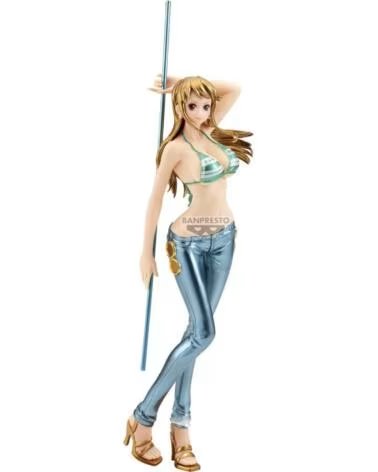 BANPRESTO Figura one piece glitter glamours nami special color ver b