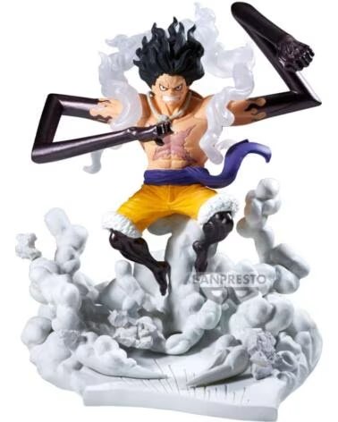 BANPRESTO Figura one piece senkozekkei - monkey d luffy gear4