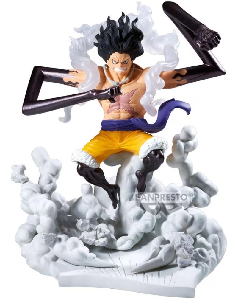 BANPRESTO Figura one piece senkozekkei - monkey d luffy gear4