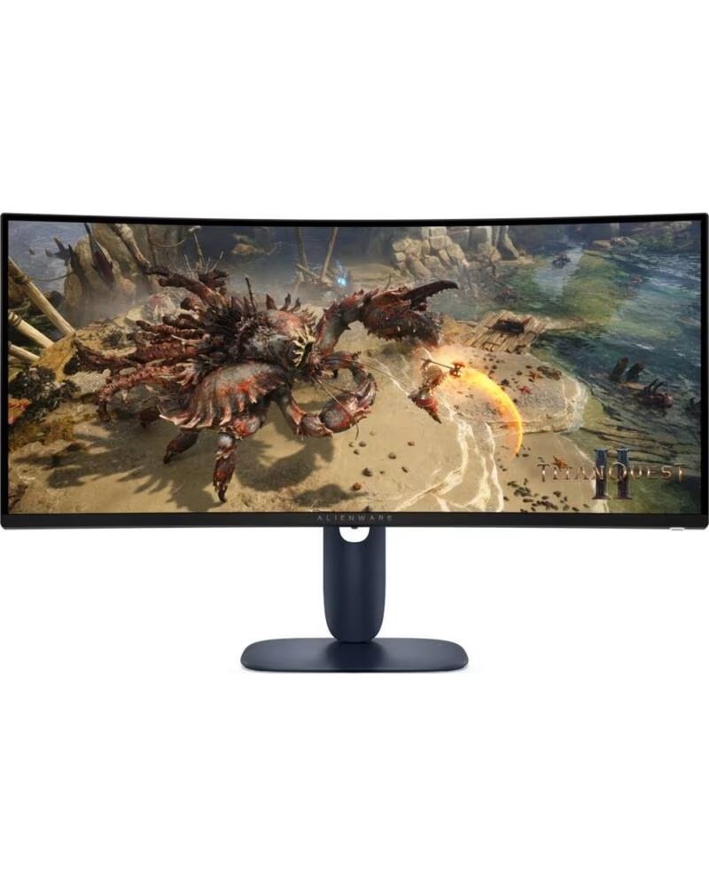 DELL Monitor curvo gaming alienware aw3425dwm 34 pulgadas wqhd 180hz
