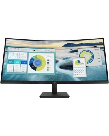 HP Monitor curvo p34hc g4 34 pulgadas wqhd 60hz