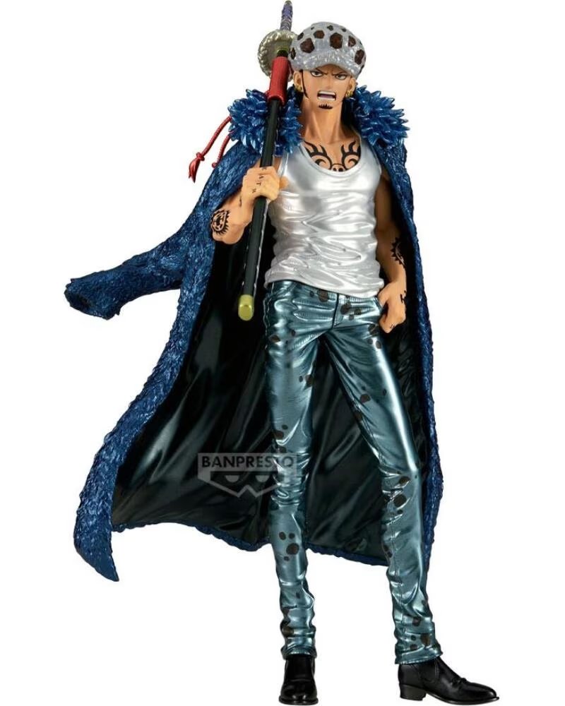 BANPRESTO Figura one piece premium trafalgar law the metallic
