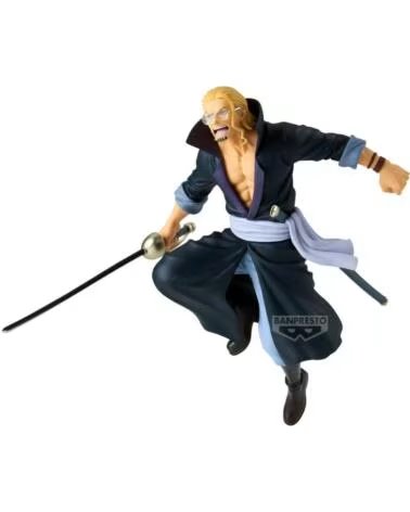 BANPRESTO Figura one piece battle record collection silvers rayleigh 16cm