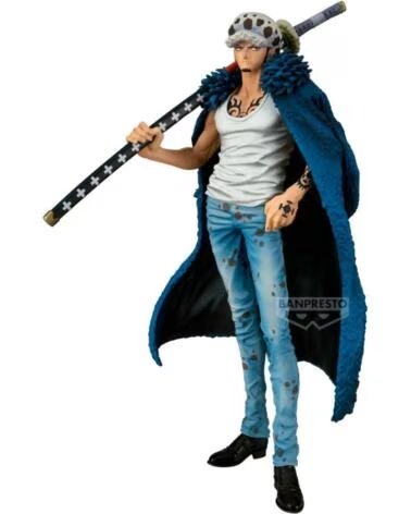 BANPRESTO Figura one piece premium trafalgar law the brush