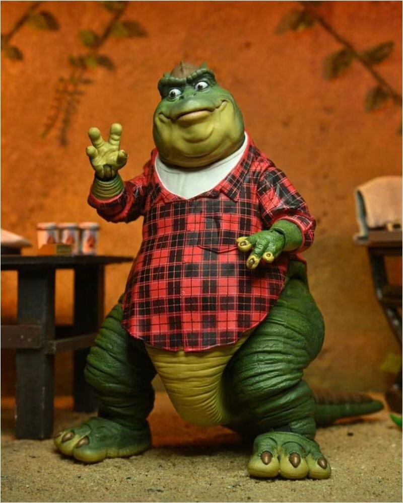 NECA Ultimate earl sinclair scale action fig 18 cm dinosaurs