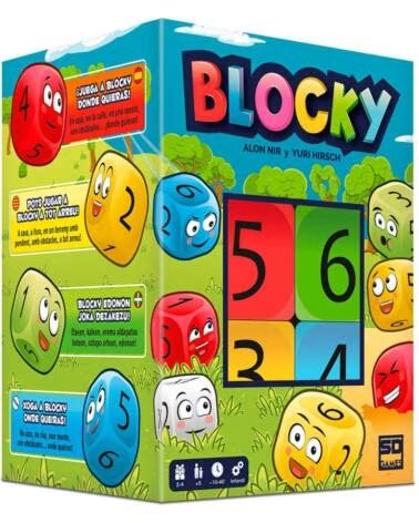 SD GAMES Juego de mesa blocky