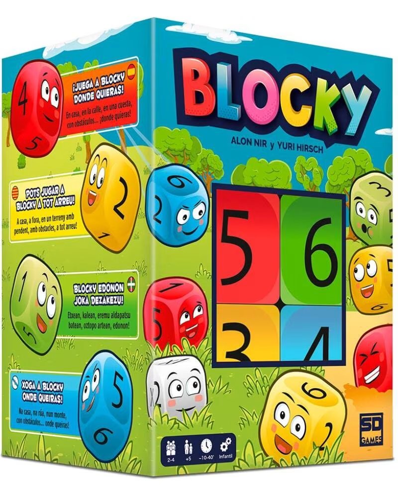 SD GAMES Juego de mesa blocky