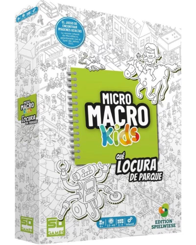 SD GAMES Juego de mesa micro macro kids
