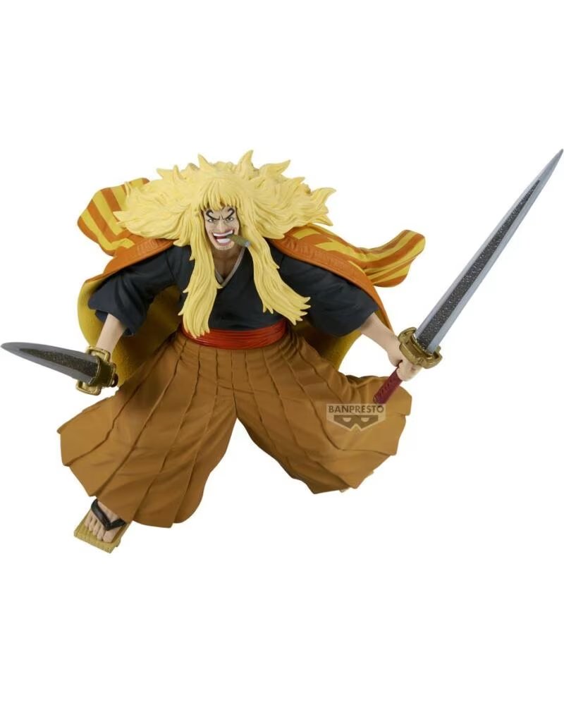 BANPRESTO Figura one piece battle record collection shiki 16cm