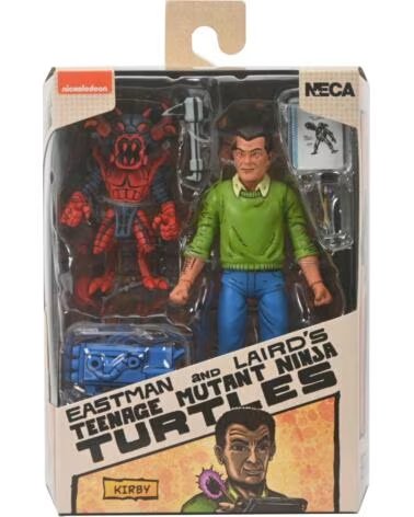 NECA Figura teenage mutant ninja turtles mirage comics kirby scale action 18cm