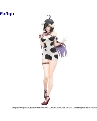 GOOD SMILE COMPANY Figura overlord trio try it albedo mini dress cow pattern version 21cm