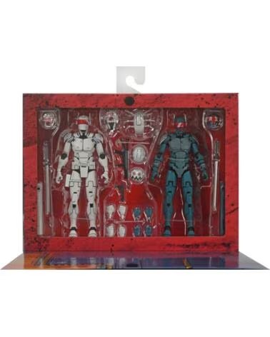 NECA Figura teenage mutant ninja turtles synja patrol troop reinforcements pack 2 scale action 18cm
