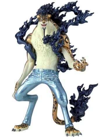 BANPRESTO Figura one piece king of artist rob lucci awakening - special ver