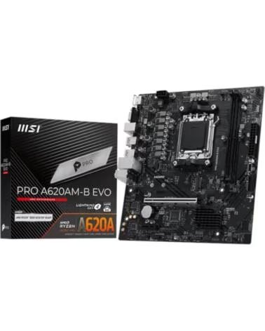 MSI Placa base pro a620am - b evo am5 matx