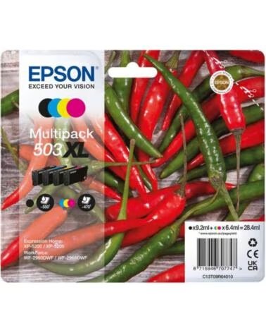 EPSON Multipack cartucho tinta 503xl 4 colores pimiento
