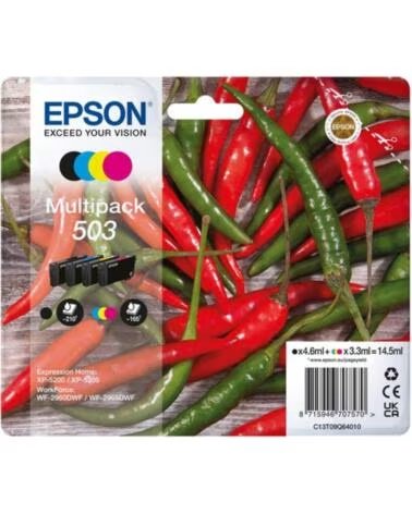 EPSON Multipack cartucho tinta 503 4 colores pimiento