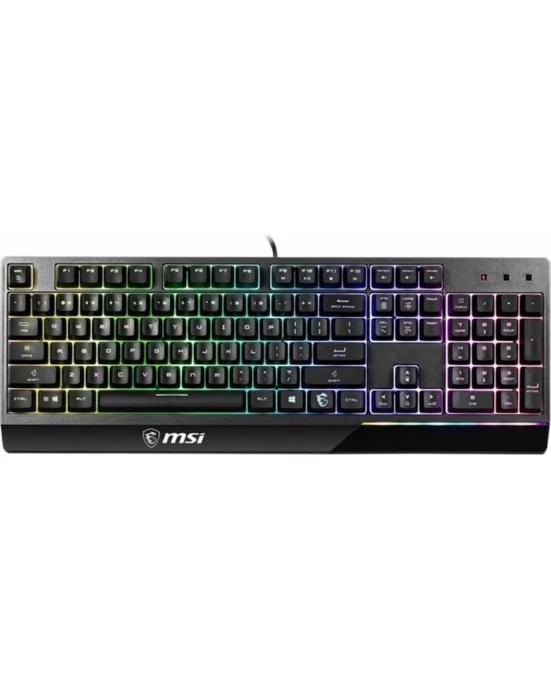 MSI Teclado gaming gk30 negro